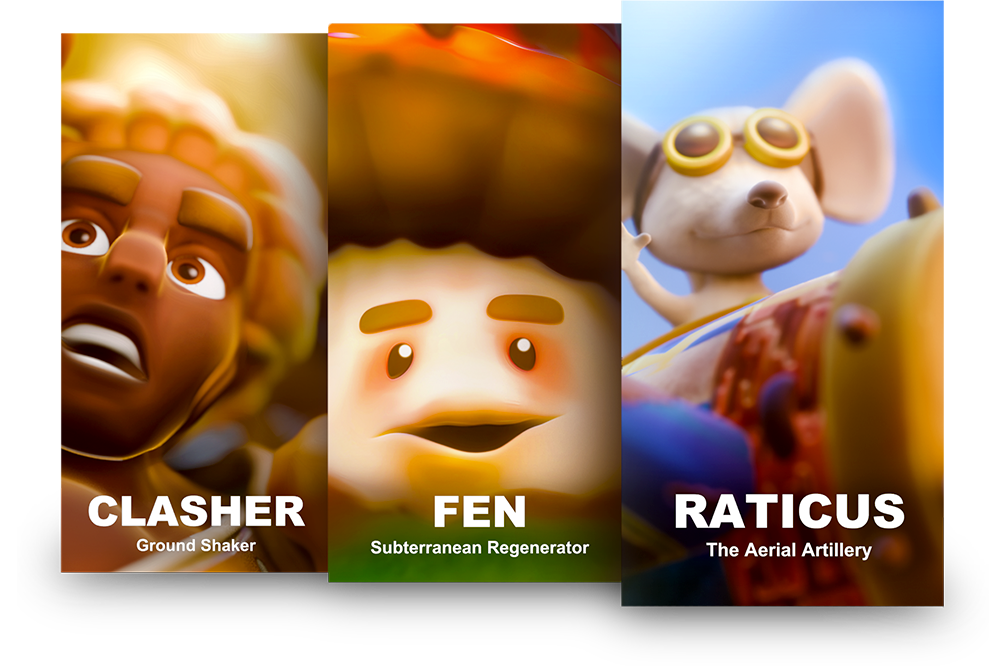 MEET THE HEROES!